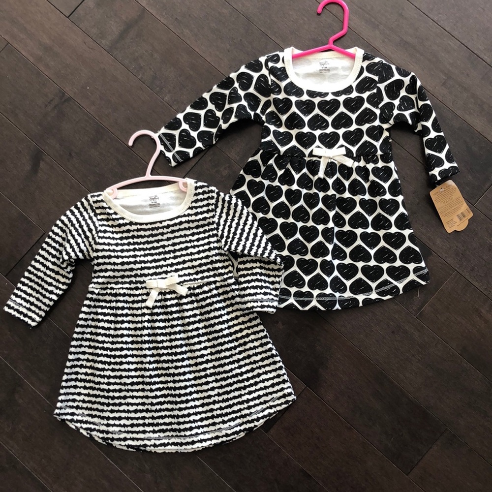 9-12 month dresses brand new